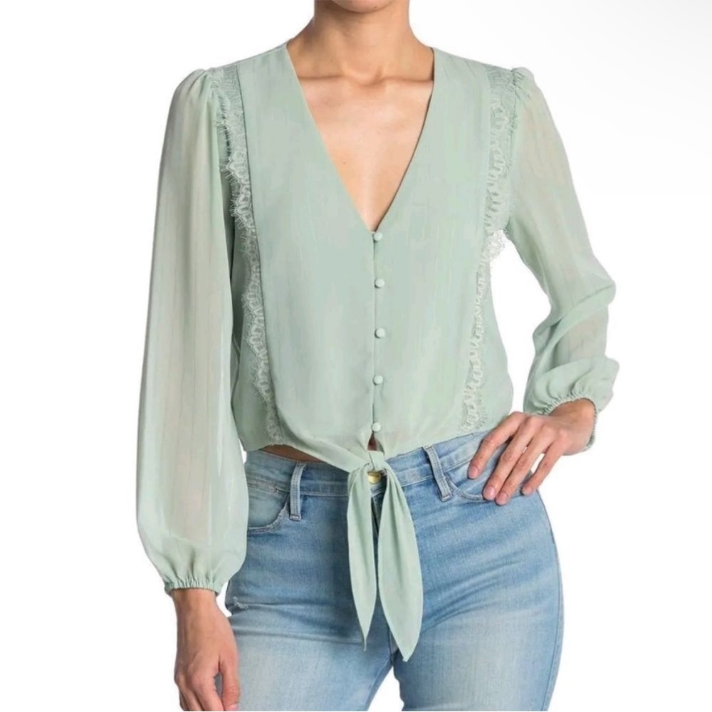 NWT Wayf long sleeve shirt Size S